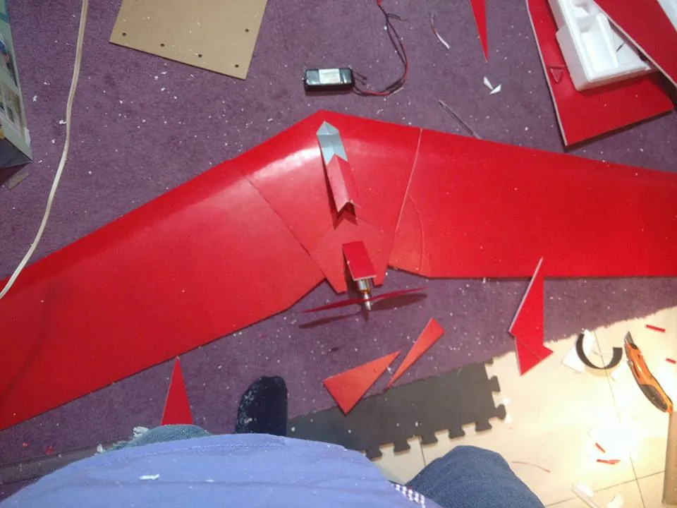 Two-meter wingspan drone